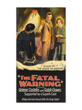 The Fatal Warning, House of Horror Print