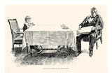 Breakfast - Oatmeal and the Morning Paper Posters by Charles Dana Gibson