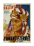 Son of the Sheik "L'Amant Eternel" Kunstdrucke