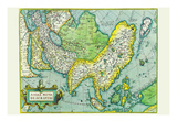 Asia Poster by Abraham Ortelius