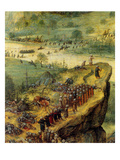 Procession of the Peasants to the Conversion of Saul - Detail Prints by Pieter Breughel the Elder