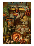 South American Indian Antiquities Poster by F.W. Kuhnert