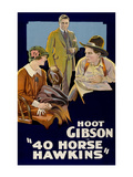 40 Horse Hawkins Posters