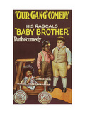 Our Gang - Baby Brother - Little Rascals Plakat af Pathecomedy Our Gang - Baby Brother - Little Rascals Plakat af Pathecomedy