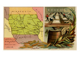 Iowa Posters par  Arbuckle Brothers