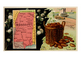 Mississippi Affiches par  Arbuckle Brothers