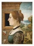 Portrait of a Woman Ginevra D'Antonio Lupari Gozzadin Posters by  Maestro delle Storie del Pane