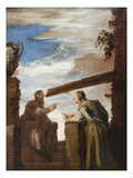Parable of the Mot and the Beam Prints by Domenico Fetti