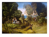 Three Ages of Man Plakater af Dosso Dossi Three Ages of Man Plakater af Dosso Dossi