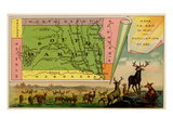South Dakota Posters by  Arbuckle Brothers