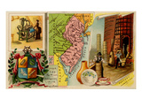 New Jersey Prints by  Arbuckle Brothers