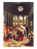 Christ Bids Farewell to His Mother Prints by Lorenzo Lotto