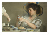 Teeblätter Foto von William McGregor Paxton