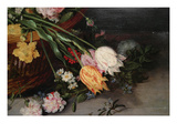 A Basket of Flowers Posters by Jan Brueghel the Younger