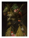 Die vier Jahreszeiten|The Four Seasons Poster von Giuseppe Arcimboldo