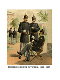 Pickelhaube for Officers - 1880 - 1885 - Posters by Henry Alexander Ogden