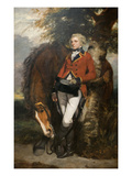 Captain George H. Coussmaker Affiches par Sir Joshua Reynolds