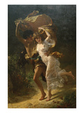 The Storm Poster by Pierre-Auguste Cot