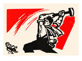Hammer the West Posters by  Chinese Government