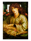 Lady of the Window; La Donna Della Finestra Prints by Dante Gabriel Rossetti