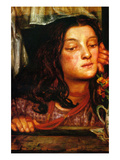 Girl at a Lattice Posters by Dante Gabriel Rossetti