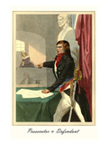 Prosecutor and Defendant Posters by L. Massard