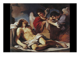 Angels Weeping over the Dead Christ Prints by  Guercino