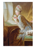 La lettre d'amour Posters par Jean-Honoré Fragonard
