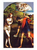 Baptism of Christ Posters by Girolamo Parmigianino