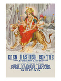 Eden Hashish Center Poster par Yozendra Rastosa