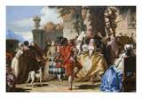 La danse à la campagne Posters par Giovanni Tiepolo