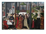The Life and Miracles of Saint Godelieve, Polyptych, Last Quarter of 15th Century Plakat The Life and Miracles of Saint Godelieve, Polyptych, Last Quarter of 15th Century Plakat
