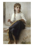 Sewing Posters by William Adolphe Bouguereau