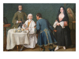 The Temptation Kunstdrucke von Pietro Longhi