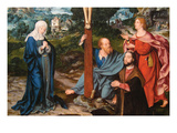 The Crucifixion with Saints and a Donor, Triptych, Ca. 1520 Photo by Joos Van Cleeve