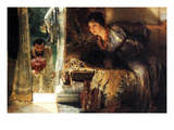 Welcome Footsteps Posters by Sir Lawrence Alma-Tadema
