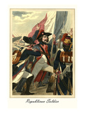 Republican Soldier Print by L. Massard