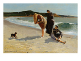 Eagle Head, Manchester, Massachusetts at High Tide Prints by Winslow Homer