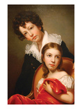 Michael Angelo and Emma Clara Peale, Ca. 1826 Photo by Rembrandt Peale