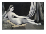Odalisque in Grisaille Prints by Jean-Auguste-Dominique Ingres