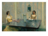 A Reading Posters by Thomas Wilmer Dewing