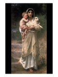 Lambs Prints by William Adolphe Bouguereau