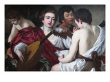 The Musicians Kunstdrucke von Caravaggio 