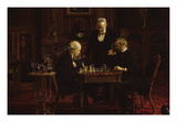 Les joueurs d'échecs Posters par Thomas Eakins