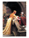 God Speed Fair Knight Poster von Edmund Blair Leighton