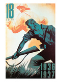 The 18th of July 1936-1937 Posters by  Arribas