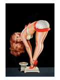 Wink Magazine; on a Scale Print by Peter Driben