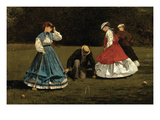 Croquet Scene Posters by Winslow Homer
