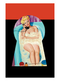 Whisper Magazine; Bubble Bath Fotografía por Peter Driben