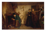 The New Bonnet Posters by Eastman Johnson